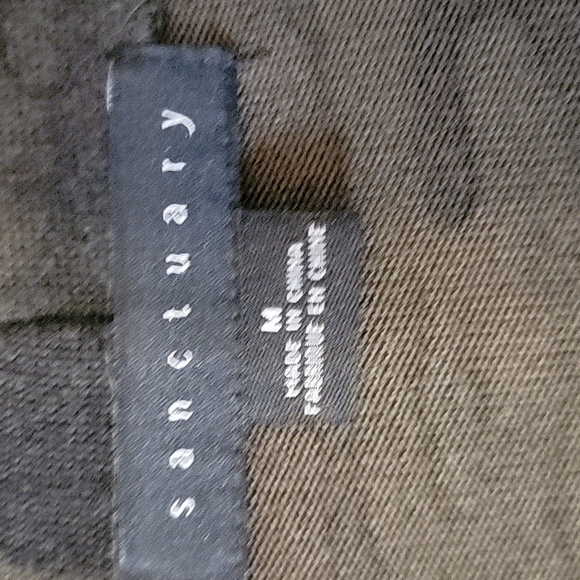 Sanctuary Camo Open Front Cardigan - Picture 3 of 5